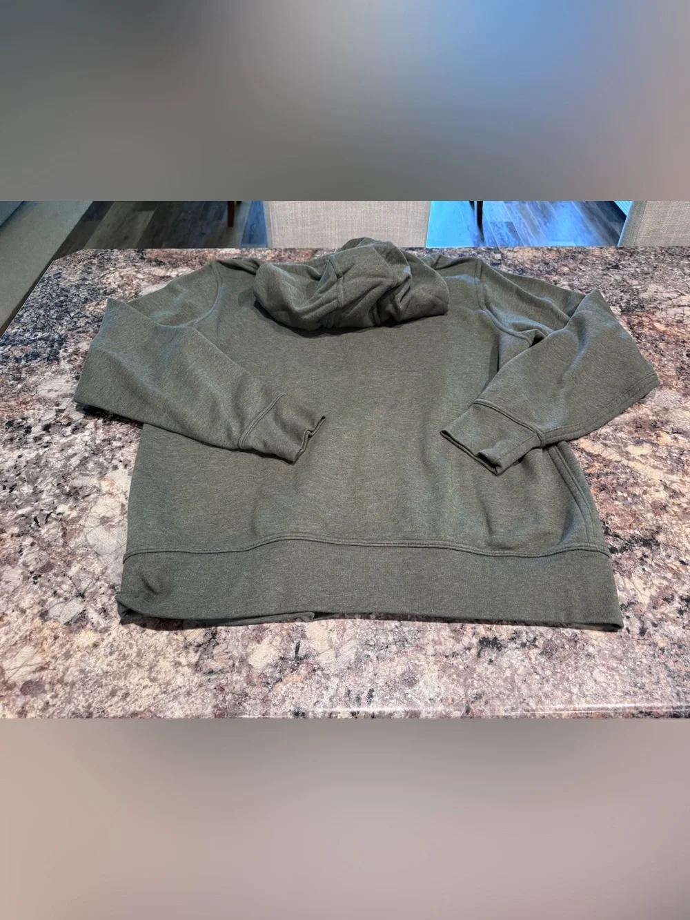 The North Face Men's Olive Zip-Up Hoodie